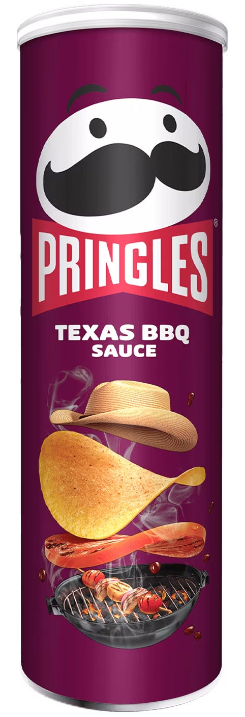 Pringles Chips – Texas BBQ – 185 g
