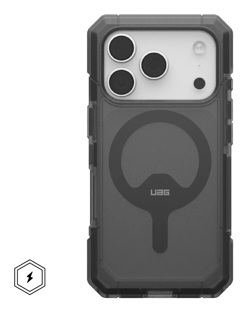 Urban Armor Gear UAG – Trooper MS Pro Backcover – für Apple iPhone 17 Pro – grau