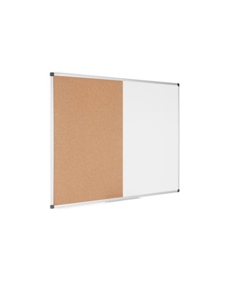 Bi-Office Pinnwand – Kork, magnetisch, Alurahmen – 150 × 120 cm