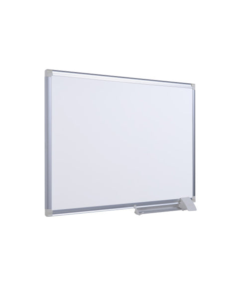 Bi-Office Whiteboard – 180 × 90 cm, lackierter Stahl, Aluminiumrahmen, Wandmontage