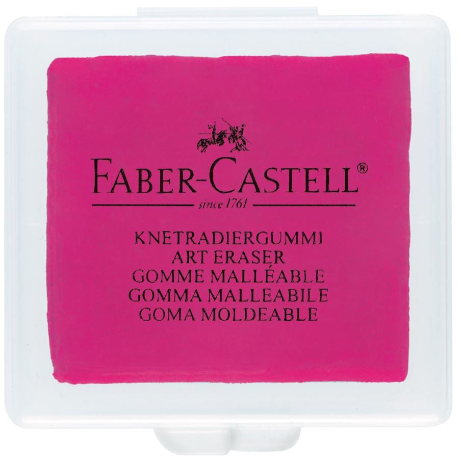 Faber-Castell Radierer – für Kreide, Kohle – 38 × 8 × 35 mm – Kunststoff – sortiert