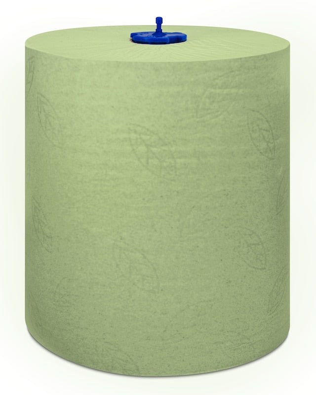 Tork Handtuchrolle – 2-lagig, grün, 210 mm × 150 m, für Tork H1, 6 Rollen