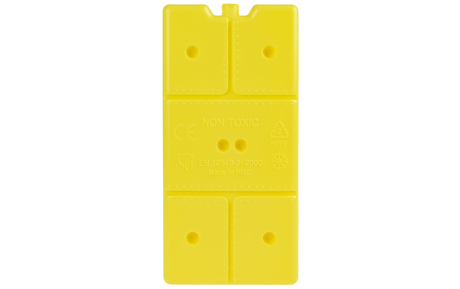 KOOR Kühlelement Arctico L – Lebensmittelecht – 120×250×20 mm, 525 g – Gelb – 2 Stk.