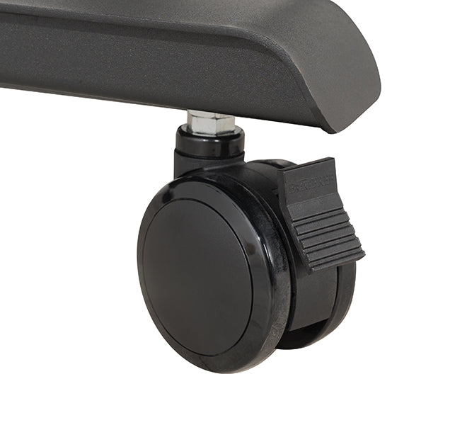 B-Tech TV-Wagen – bis 75" – VESA 600×400 – bis 70 kg, mit Rollen – Schwarz