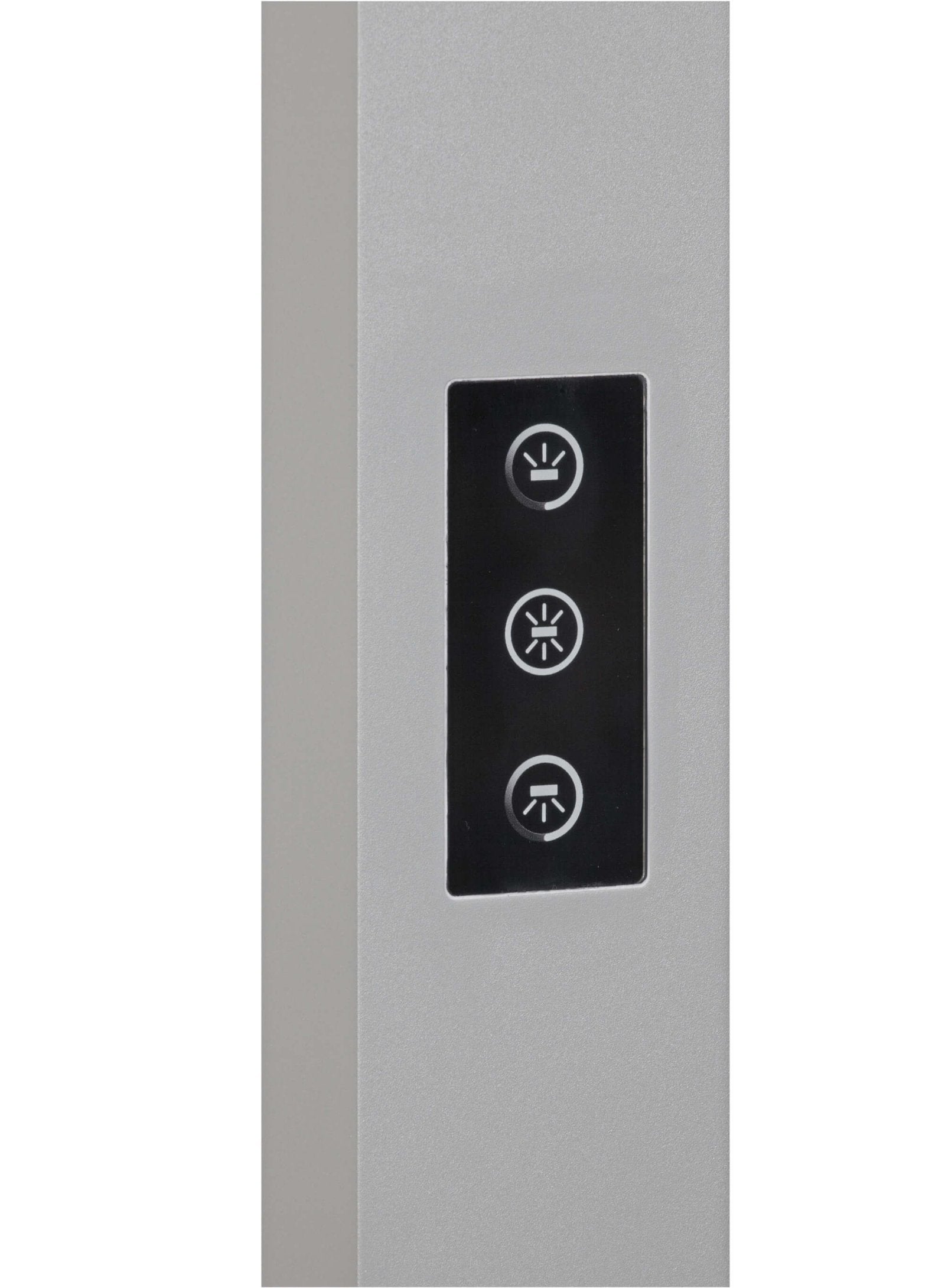 MAUL LED-Stehleuchte Sirius Colour Vario – Touchfeld, dimmbar – 3000–5700 K – 10’110 lm 66 W – Silber