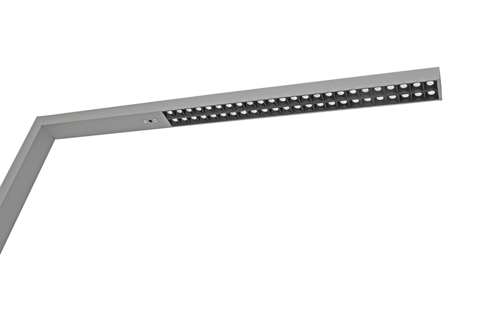 MAUL LED-Stehleuchte Sirius Colour Vario – Touchfeld, dimmbar – 3000–5700 K – 10’110 lm 66 W – Silber
