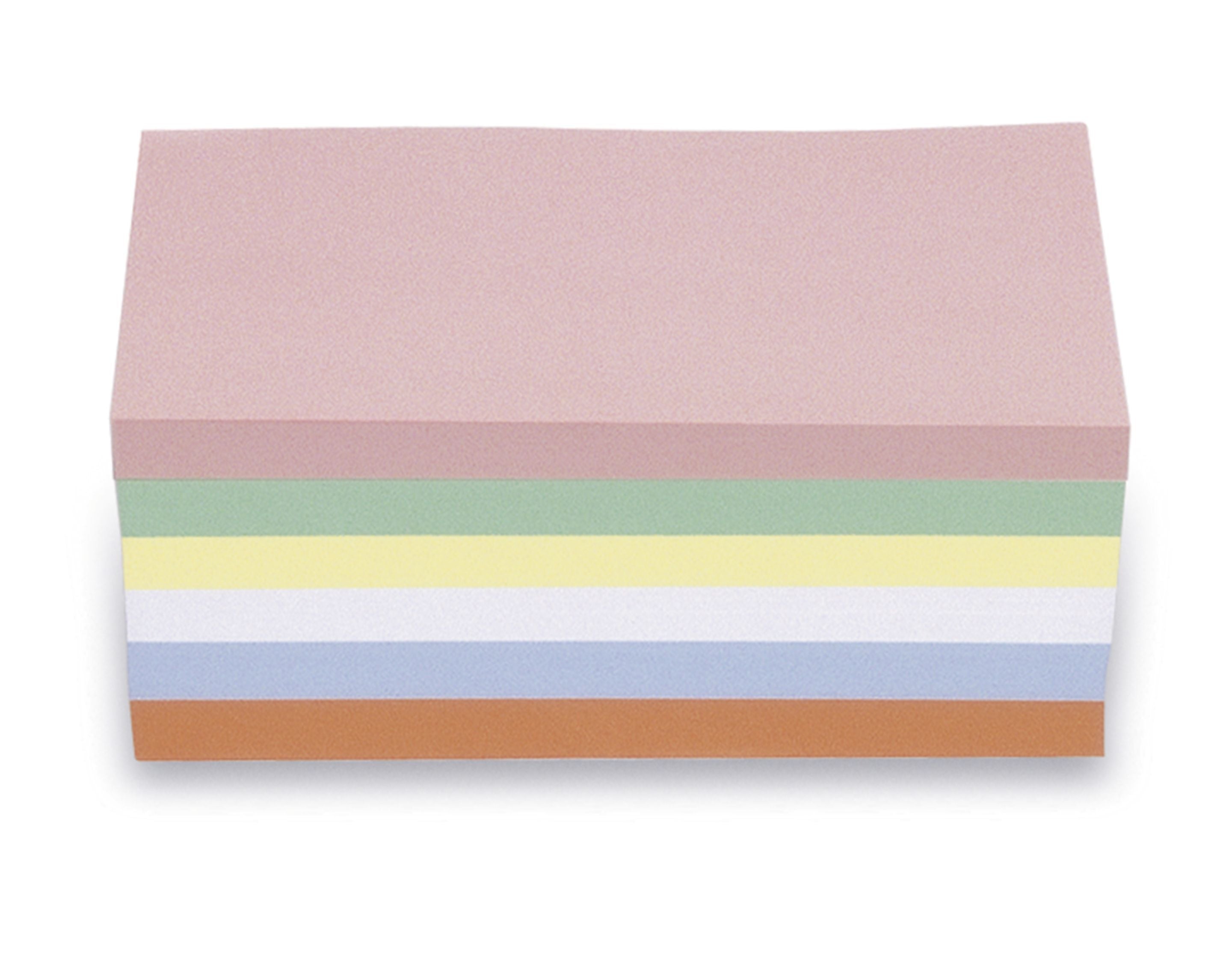Magnetoplan Moderationskarten rechteckig – 20 × 10 cm, 500 Stk. – sortiert