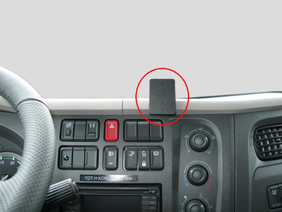 Brodit ProClip Kfz-Ladehalterung – für Daf LF 14–16 – Schwarz