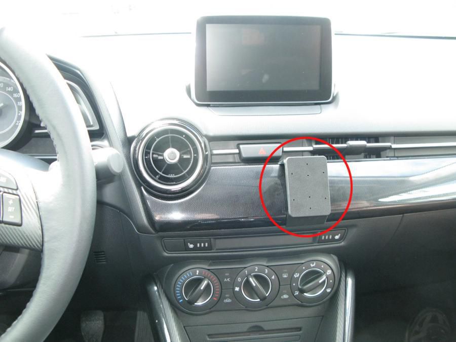 Brodit ProClip – Auto-Halterung – für Mazda 2 (2015–2016), Mazda CX-3 (2015–2016), Scion iA (2016) – Schwarz