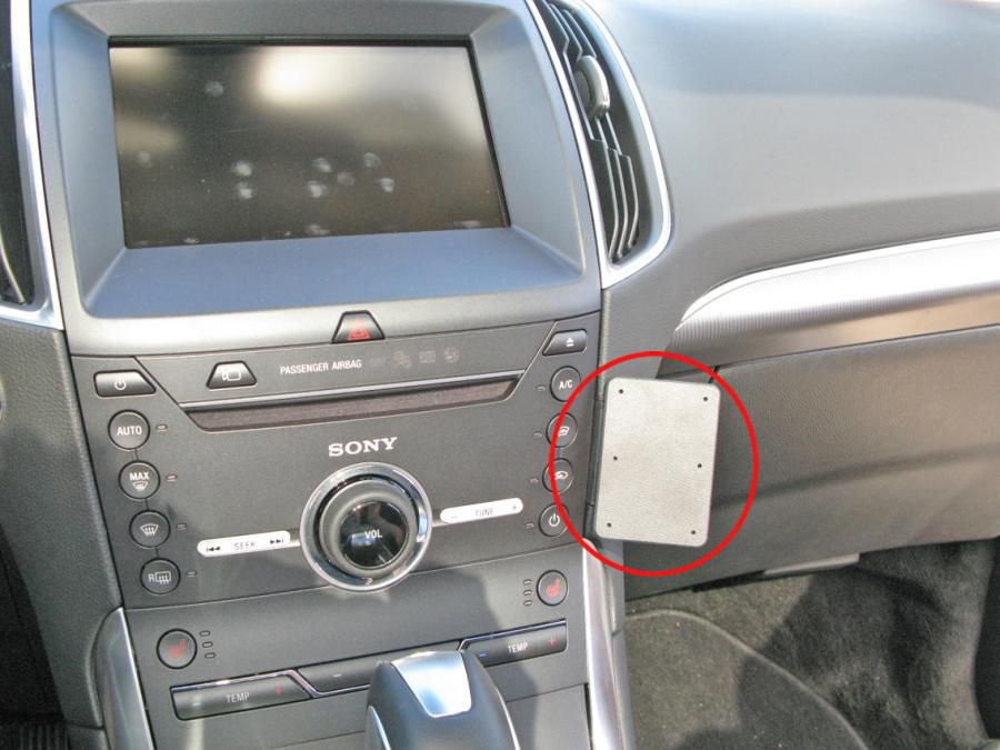 Brodit ProClip – Auto-Halterung – für Ford Galaxy 16 (Europa), Ford S-Max 16 (Europa) – Schwarz