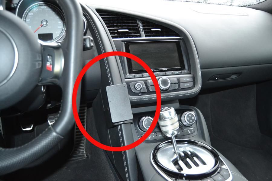 Brodit Auto-Halterung, Autolüftungsmontage – für Handy/Smartphone, Navigator, Tablet/UMPC – Schwarz