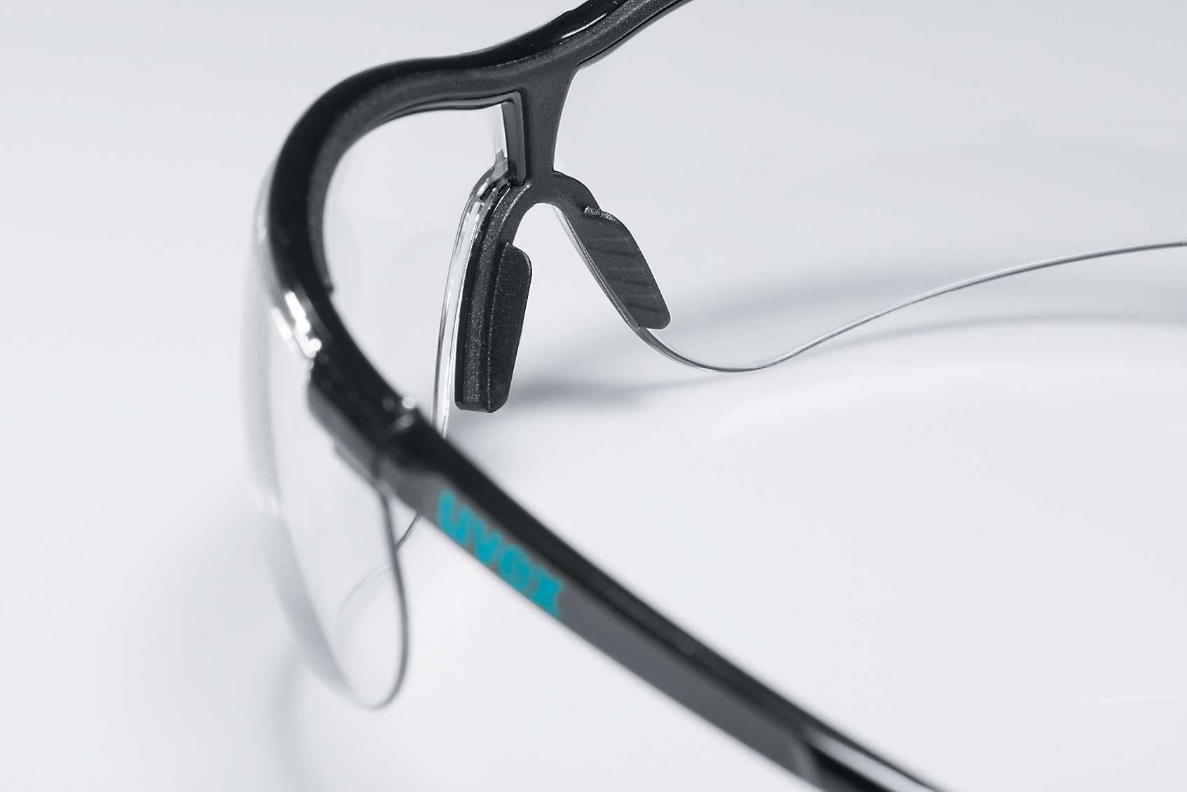 Uvex Schutzbrille – Grau, beschlagfrei, kratzfest, UV-Schutz