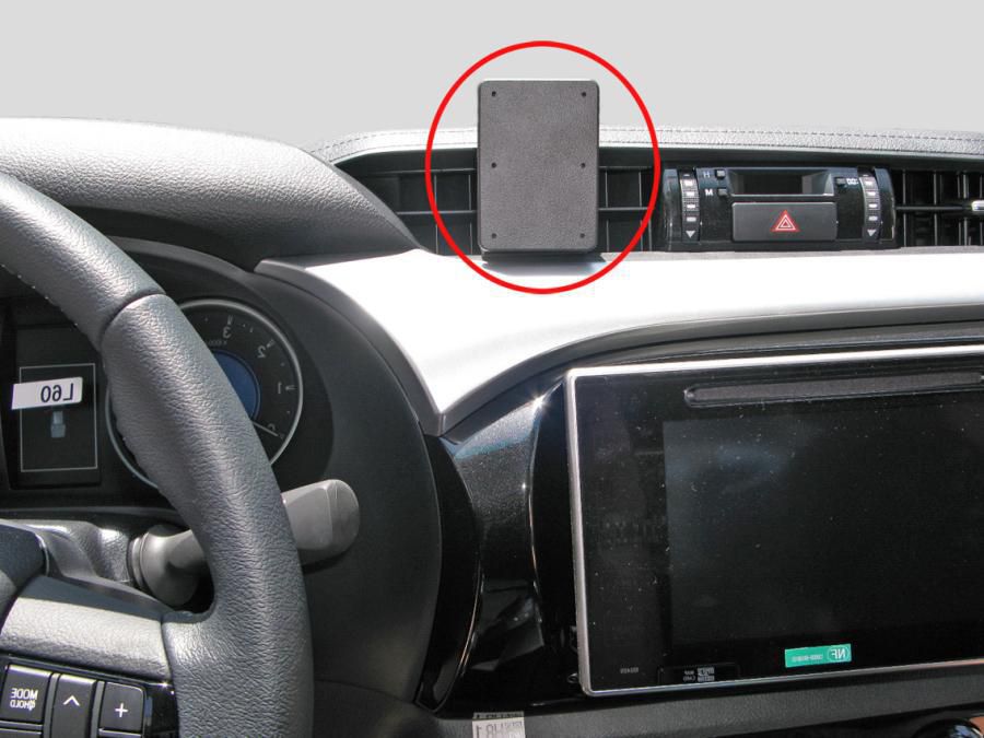 Brodit ProClip – Auto-Halterung – Armaturenbrett, für Toyota HiLux 16–17 – Schwarz