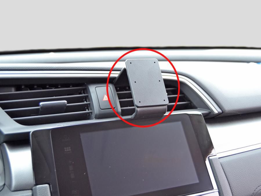 Brodit ProClip – Auto-Halterung – Lüftungsschlitz – für Honda Civic (2016–2022) – Schwarz
