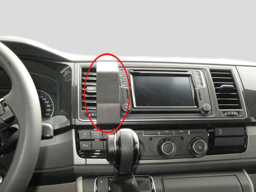 Brodit ProClip – Auto-Halterung – für Volkswagen Multivan 16 (Europa) – Schwarz