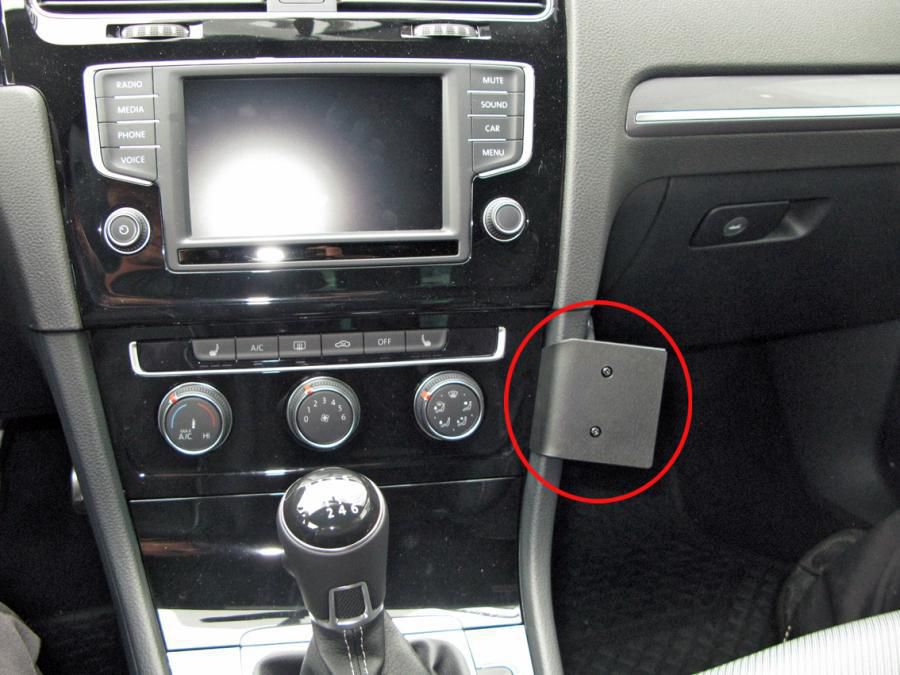Brodit ProClip Auto-Halterung – für Volkswagen Golf VII 13–17 – Schwarz