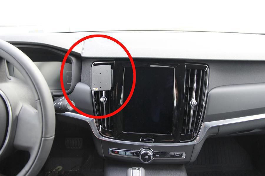 Brodit ProClip Center Mount (links) – Auto-Halterung – für Volvo S90 (2017–2020), Volvo V90 – Schwarz