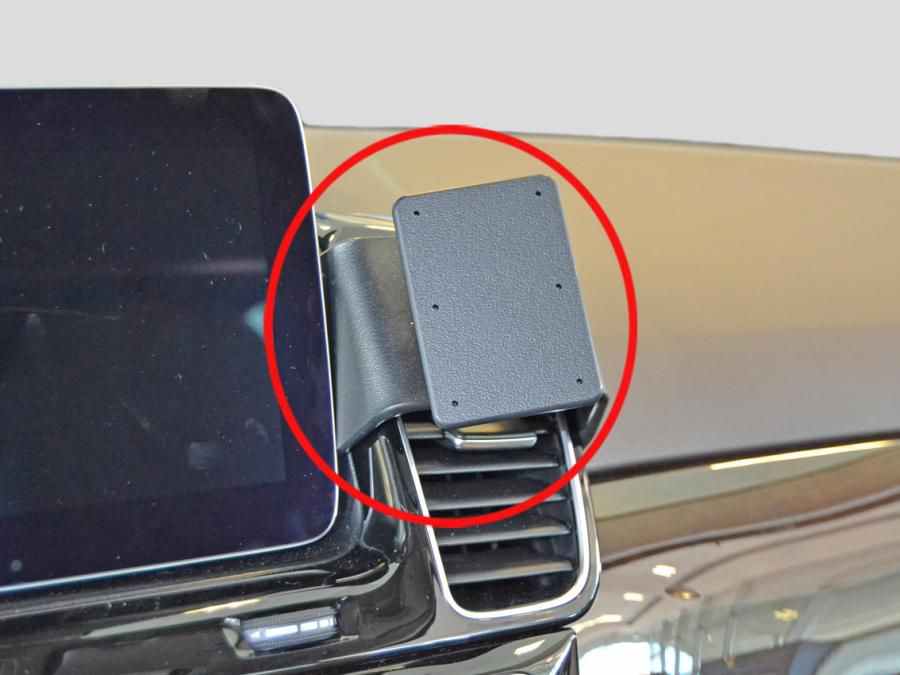 Brodit Auto-Halterung, Klemmhalterung, senkrecht – für Smartphone – Schwarz, ABS