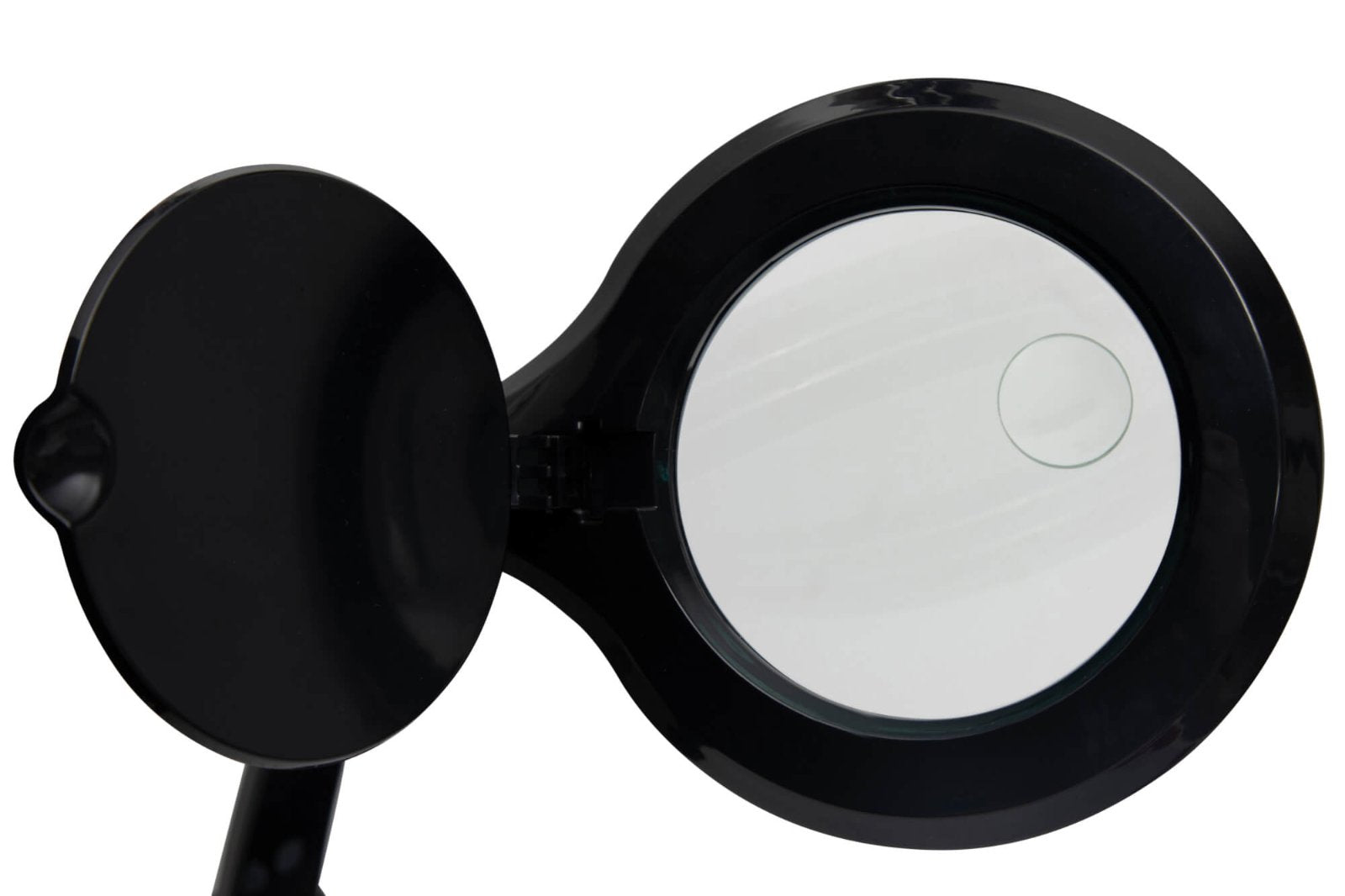 MAUL Leuchtlupe – 1,75× (Spot 4×) – Ø 100 mm – mit LED, schwarz