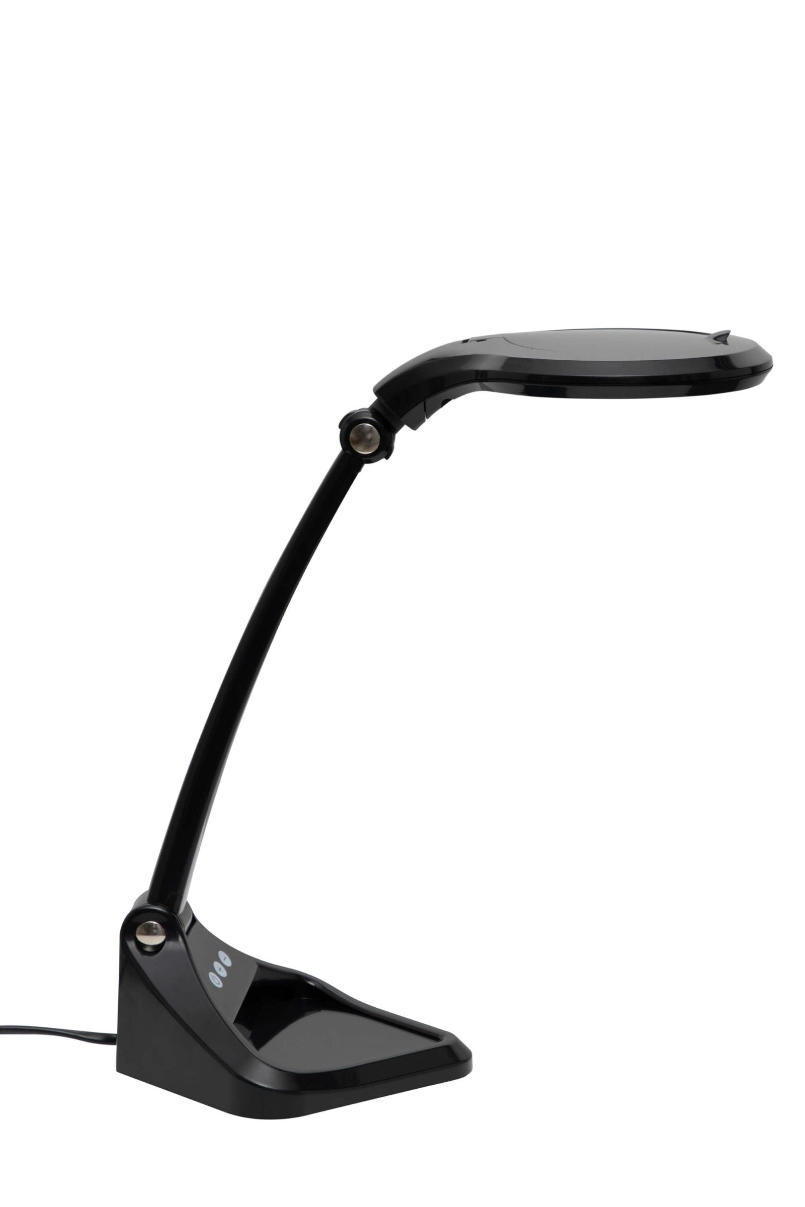 MAUL Leuchtlupe – 1,75× (Spot 4×) – Ø 100 mm – mit LED, schwarz