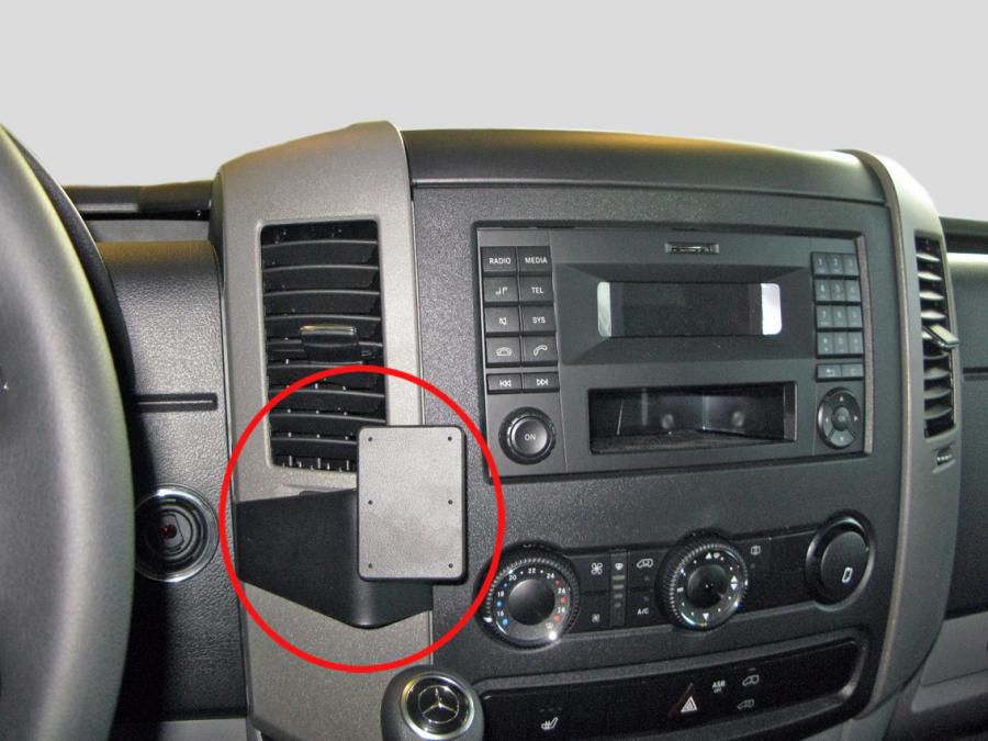Brodit ProClip – Auto-Halterung – für Mercedes Benz Sprinter (2007–2018) – Schwarz