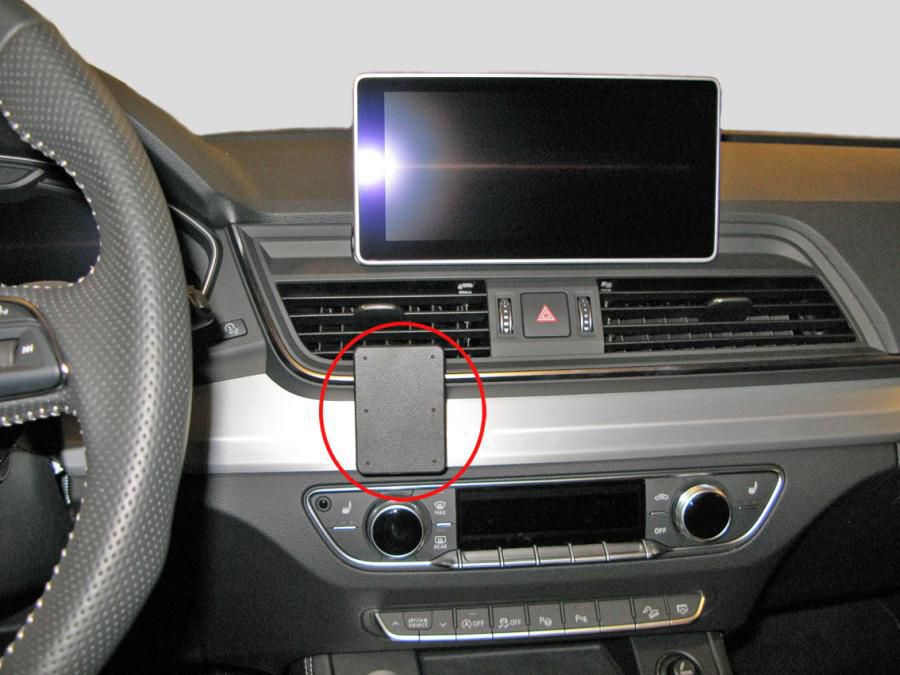 Brodit Auto-Halterung, Lüftung, passiv – universal – Schwarz, ABS