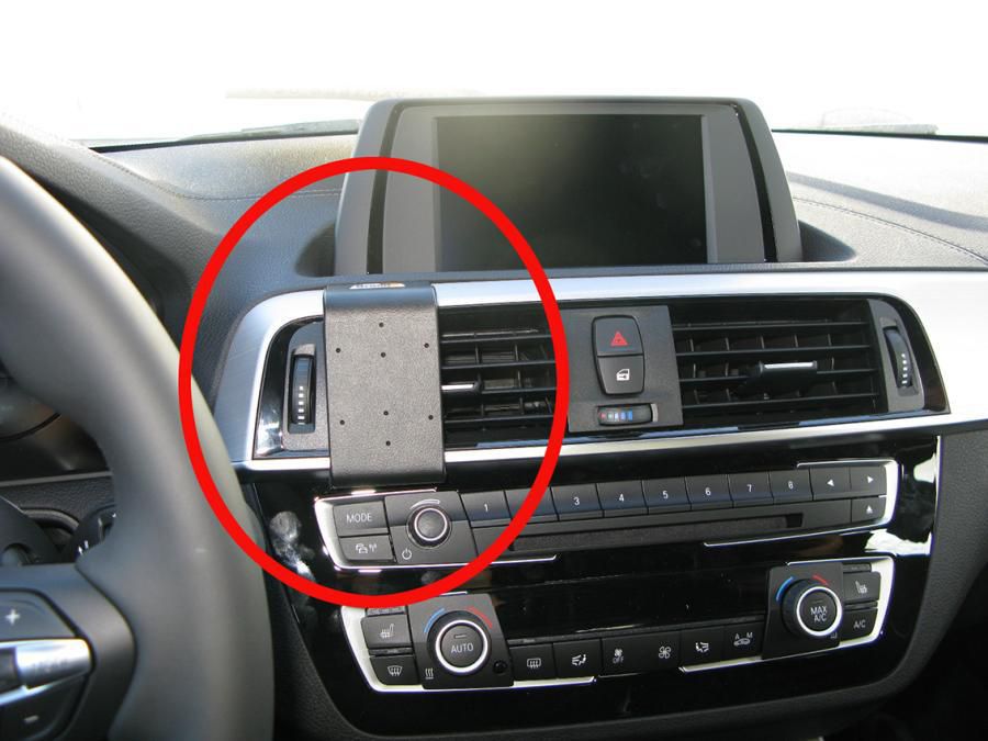 Brodit Auto-Halterung, Schraubbefestigung – für Smartphones – Schwarz, Kunststoff (ABS)