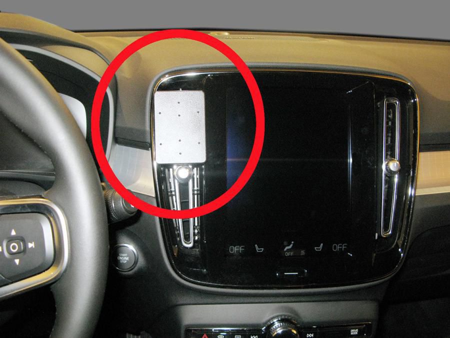 Brodit Auto-Halterung, ProClip Montagesockel – für Volvo XC40 (2018–2019) – Schwarz, Kunststoff (ABS)
