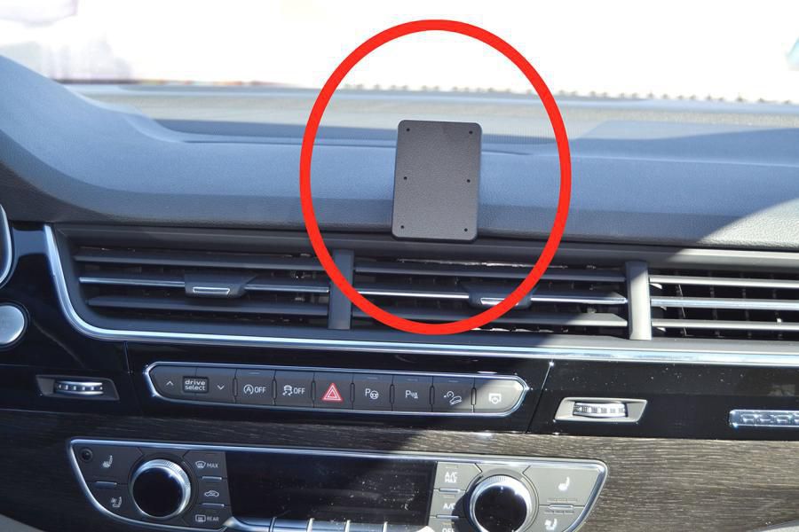 Brodit Auto-Halterung, Klemmhalterung, senkrecht – universal – Schwarz, ABS