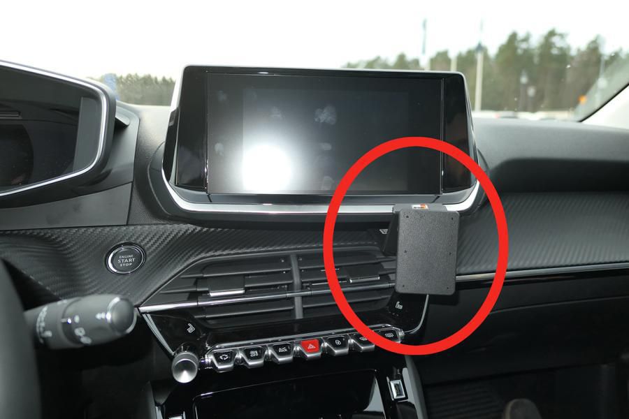 Brodit ProClip – Auto-Halterung (passiv) – Lüftungsschlitz – Schwarz