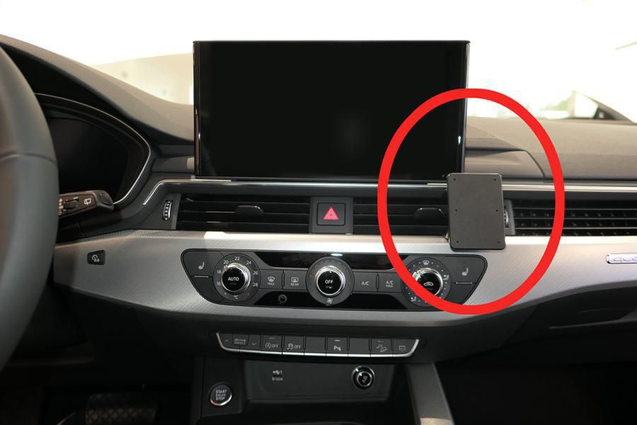Brodit Auto-Halterung, Lüftung, Horizontal/Vertikal – Universal – Schwarz