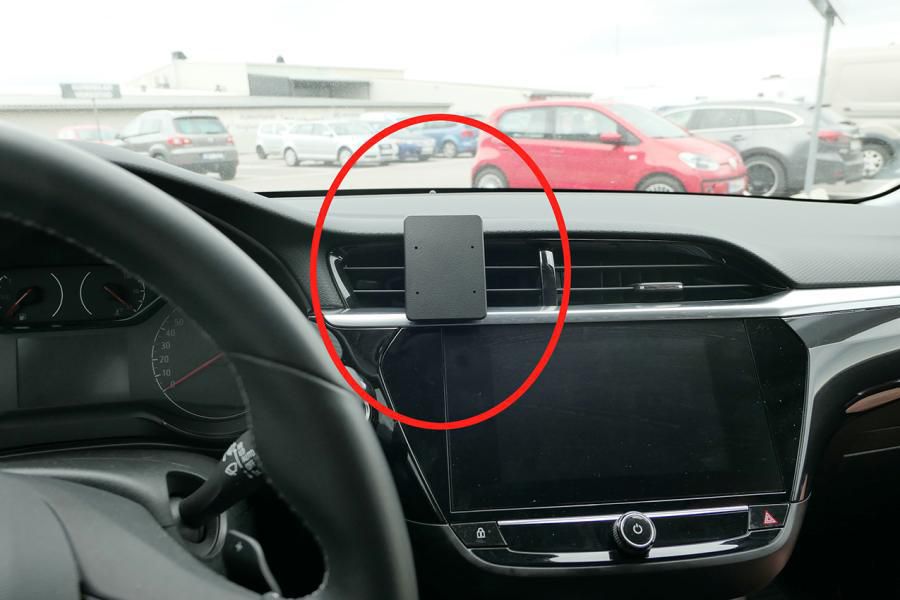 Brodit ProClip – Auto-Halterung – Lüftungsschlitz – für Smartphones – Schwarz
