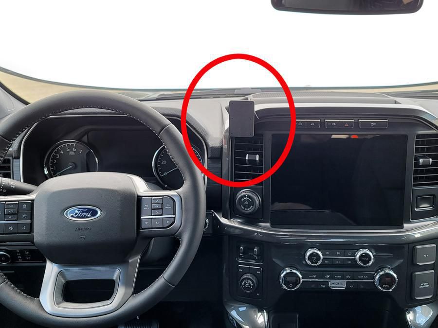 Brodit ProClip – Auto-Halterung (passiv) – Lüftungsschlitz – für Smartphones, Navigationsgeräte – Schwarz