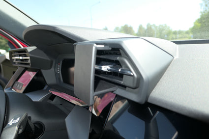 Brodit Auto-Halterung, Klemmhalterung, senkrecht – für Smartphone – Schwarz, Kunststoff (ABS)