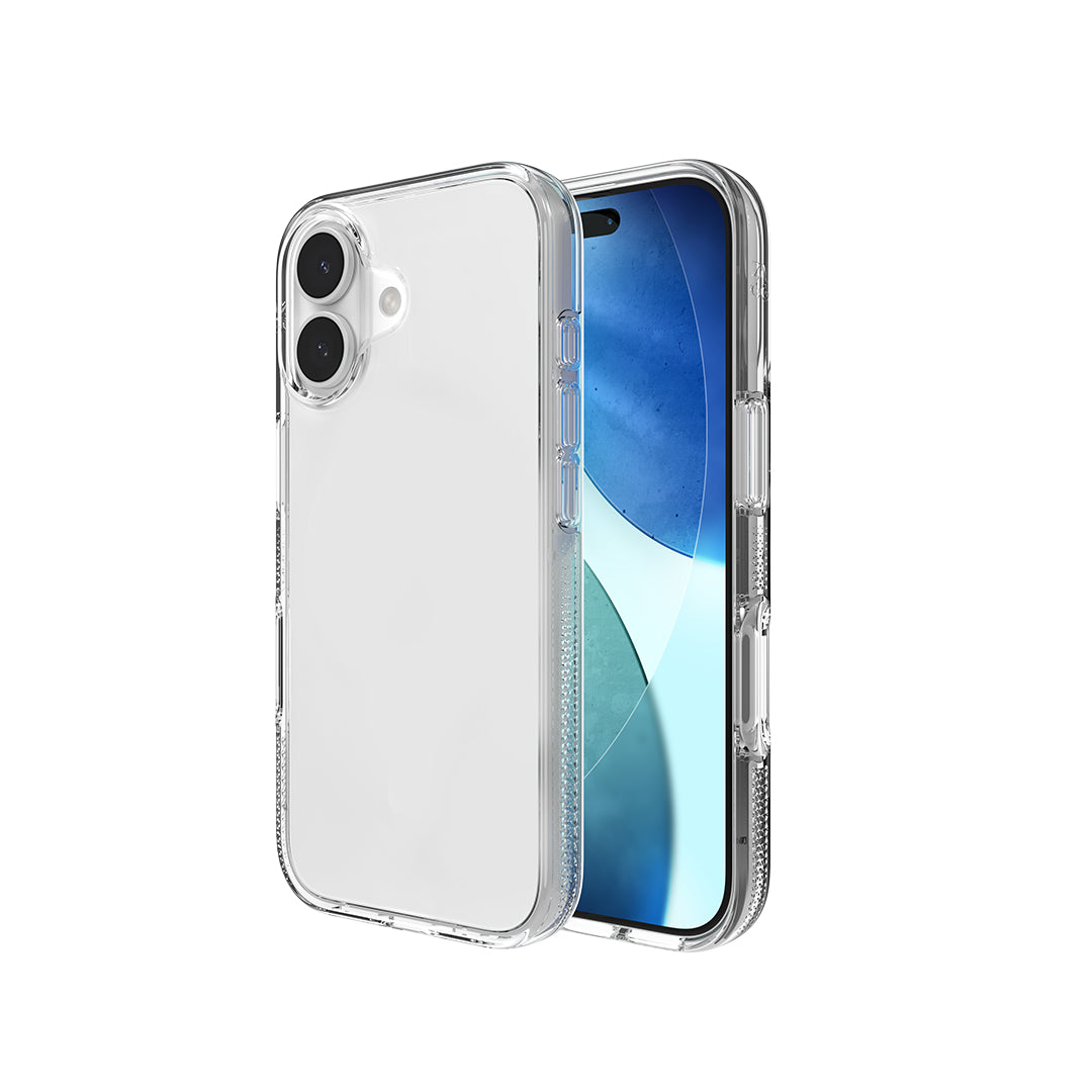 ZAGG Crystal Palace – Backcover – für Apple iPhone 17, Graphen, Transparent, bis 4 m Sturzsicher