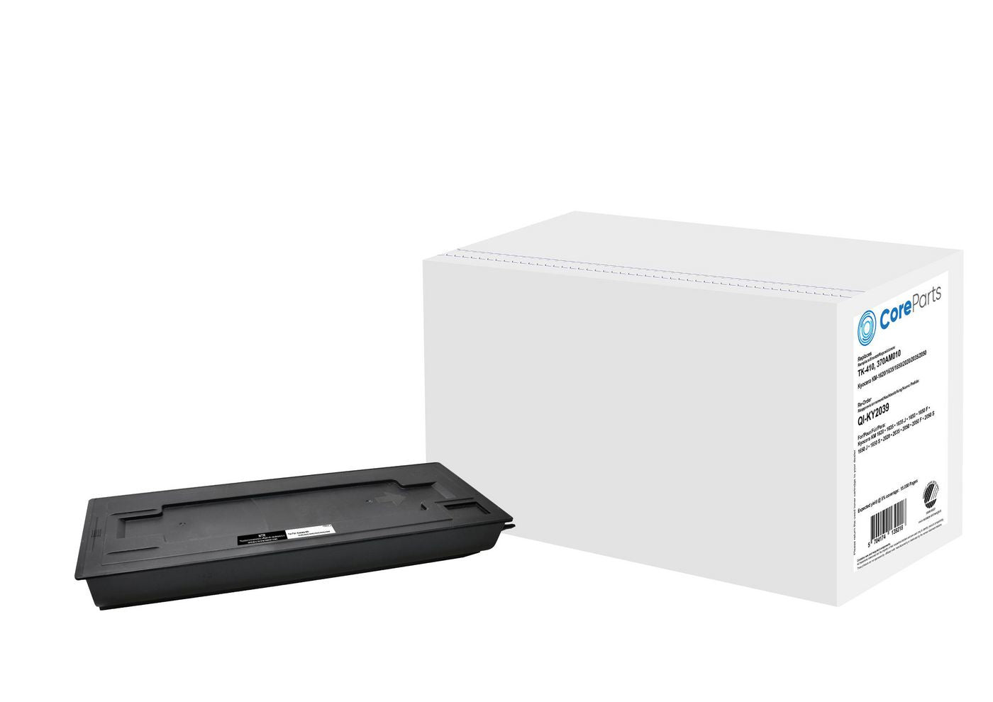 CoreParts Kyocera TK-410 Schwarz Toner – Original – 15'000 Seiten – für Kyocera KM-1620/KM-1635/KM-1650 und andere