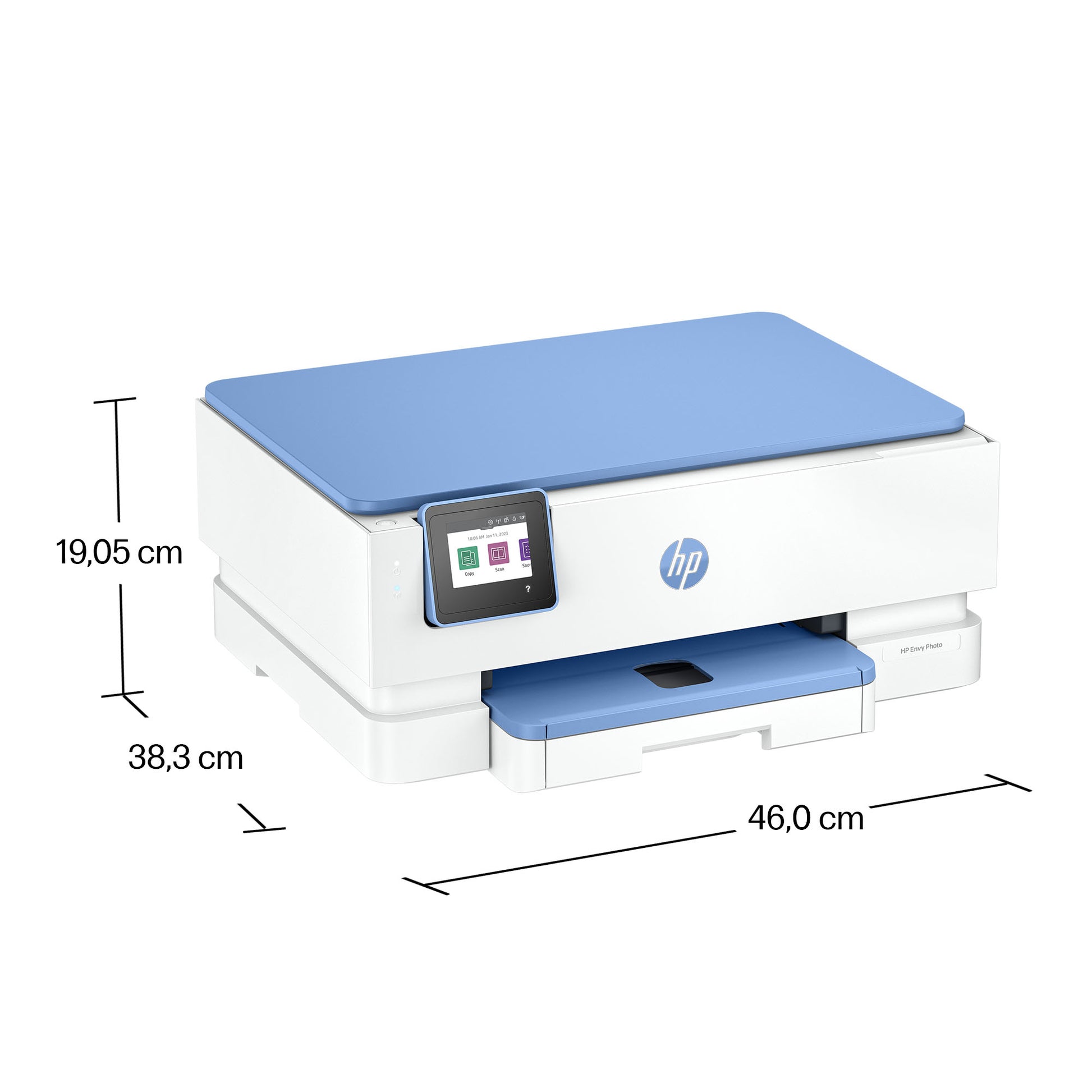 HP Envy Photo 7231 All-in-One – Farbtintenstrahl-Multifunktionsdrucker, A4, 3-in-1, Duplex, ADF, WLAN