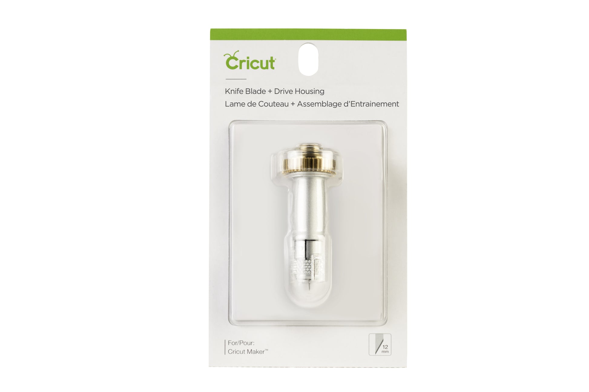 Cricut Ersatzklinge Messerklinge – Spitze 2,5 mm, für Maker 3, inkl. Gehäuse, 1 Stück