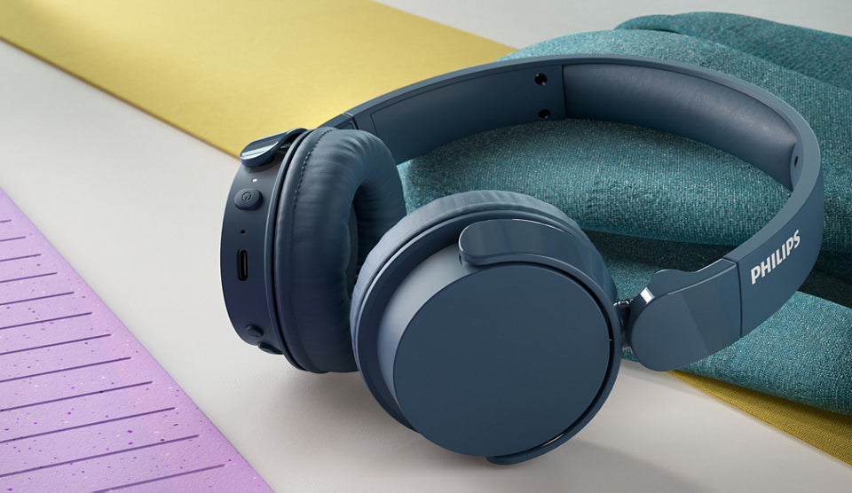 Philips TAH4209BL/00 – Duo Headset – Bluetooth 5.3, geschlossen – blau – bis 25 h