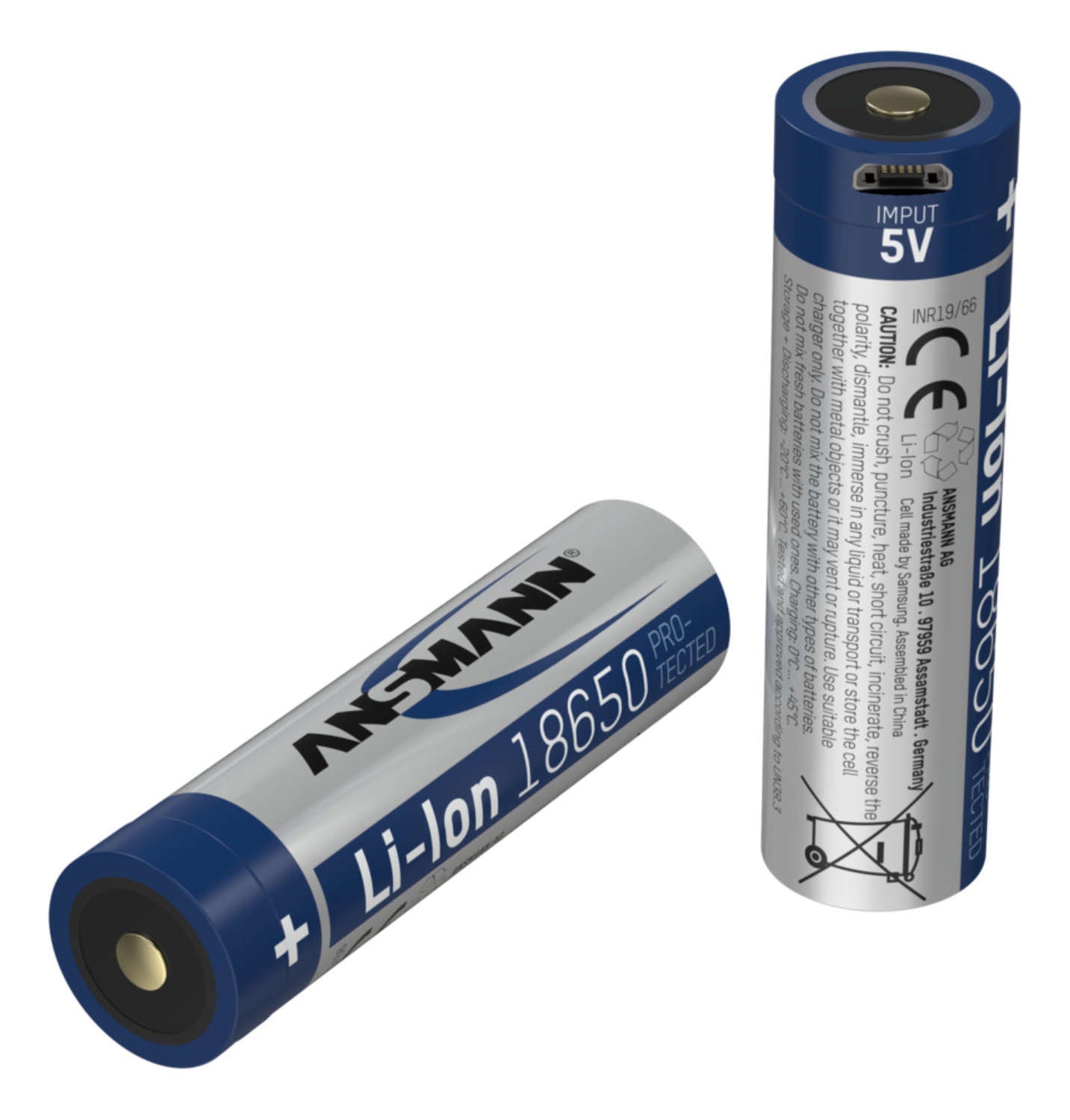 Ansmann 18650 Akku 3,6 V 2600 mAh 9,36 Wh Li-Ion