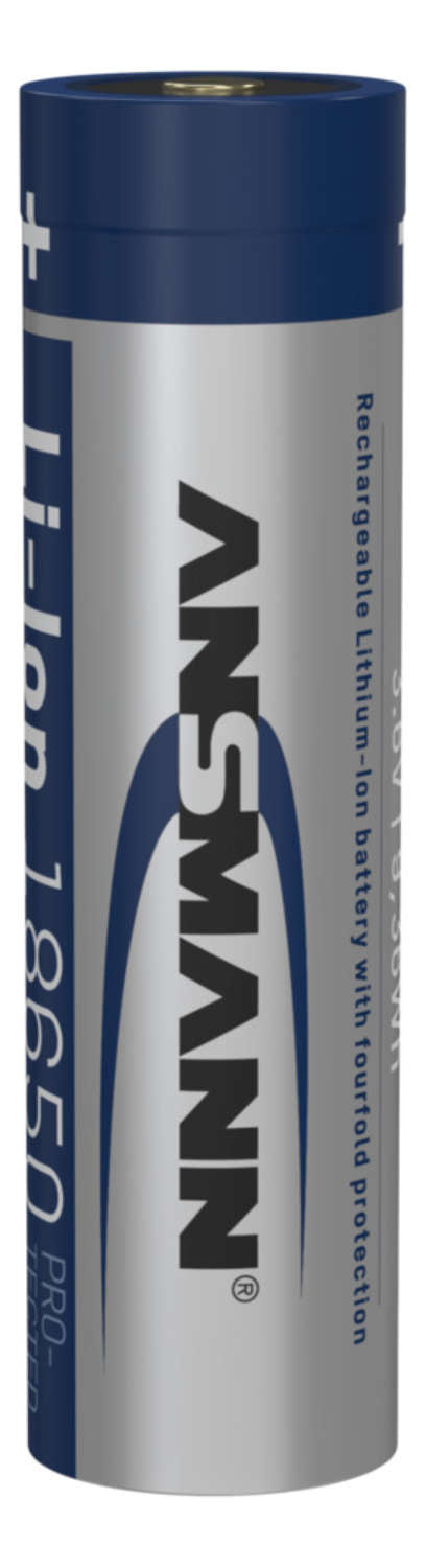 Ansmann 18650 Akku 3,6 V 2600 mAh 9,36 Wh Li-Ion