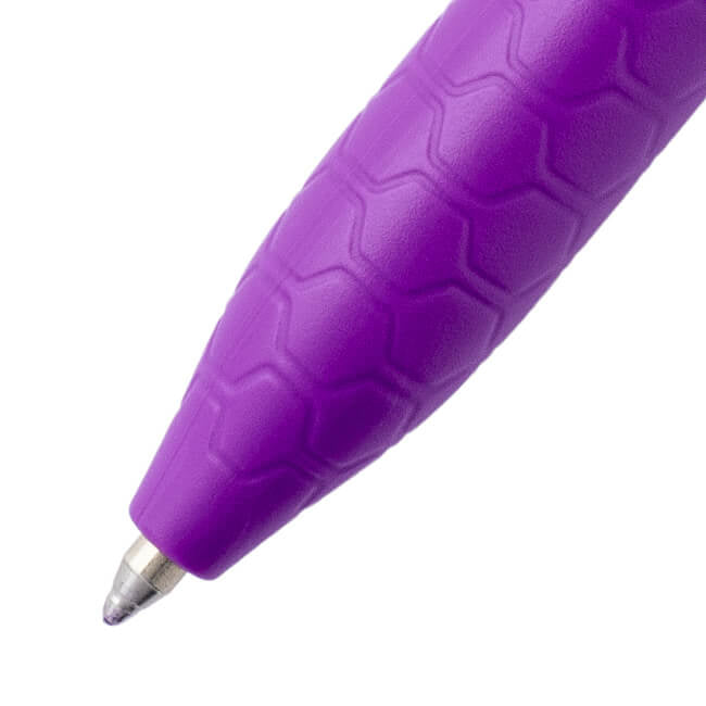 Pentel iZee BX470-B Kugelschreiber – Schwarz, 1 mm Spitze, Druckmechanik, Rot, nachfüllbar