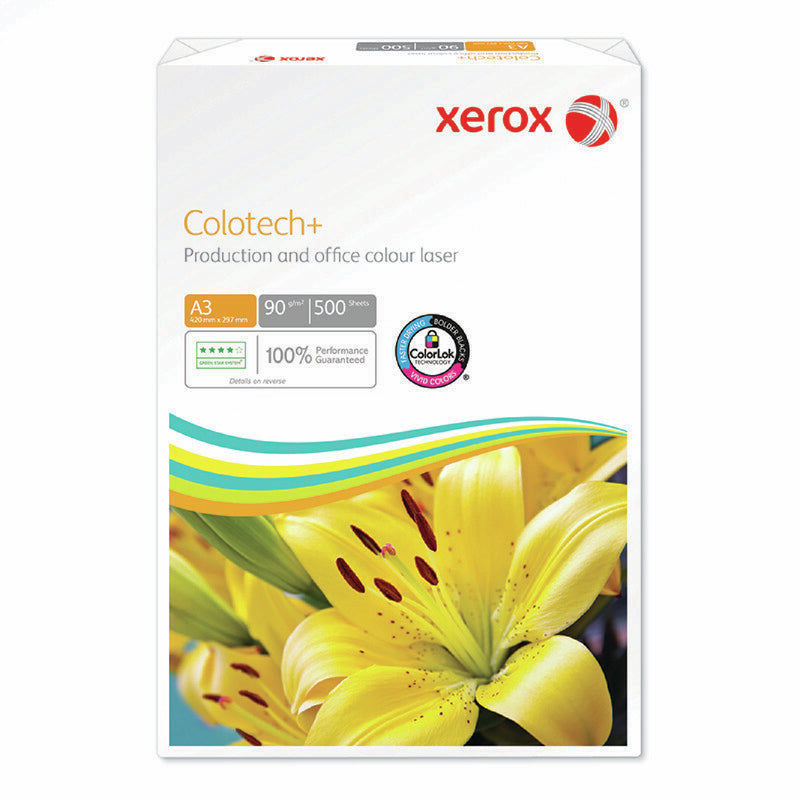 Xerox Colotech+ Kopierpapier – A3, 90 g/m², weiss – FSC – 2500 Blatt