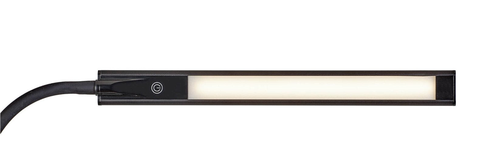 MAUL Tischleuchte MAULpirro 8202690 – LED 7 W, 726 lm, 3000 K, dimmbar, Klemmfuss – Schwarz