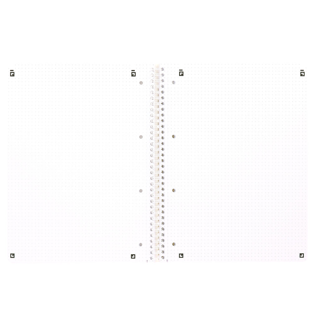 Oxford Collegeblock, Karton, 80 Blatt, 4-fach gelocht, perforiert, 90 g/m² – Sand, für SCRIBZEE App