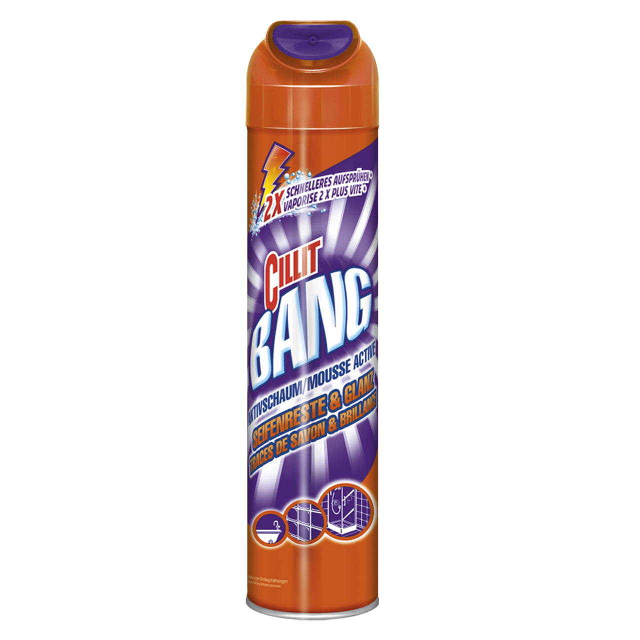 Cillit Bang Bad-/Kalkreiniger – Schaum, Sprühflasche – 600 ml
