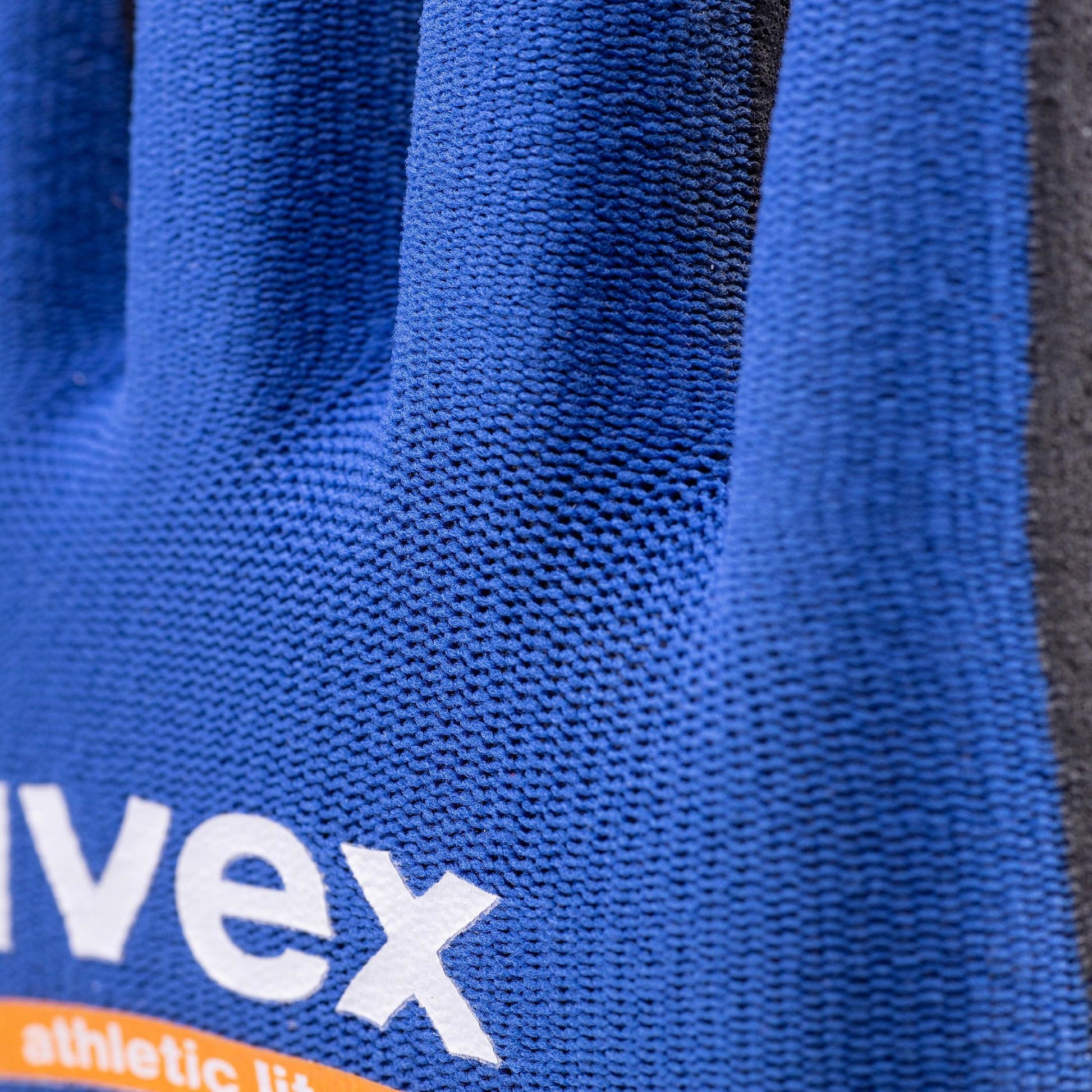 Uvex Arbeitshandschuhe Athletic Lite – Grösse 10 – EN 388:4132X, OEKO-TEX Standard 100 – Anthrazit/Blau