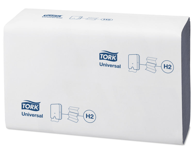 Tork Falthandtuch Xpress – Z-Falz, 2-lagig, blau, 213 × 234 mm, für Tork H2, 20×237 Stk.