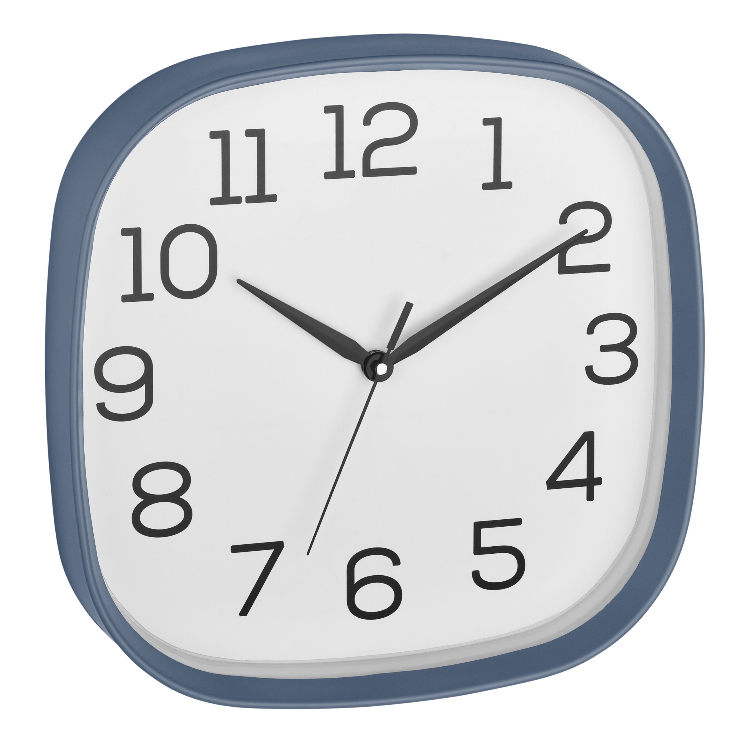 TFA-Dostmann TFA Dostmann Wanduhr – Analog, lautlos, 29,5 × 29,5 × 5,5 cm, Blau, Kunststoff