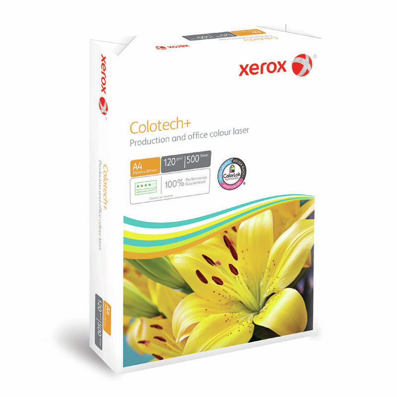 Xerox Colotech+ Colotech+ Beschichtetes Laserpapier glänzend – A4, 120 g/m², 2'000 Blatt